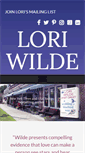 Mobile Screenshot of loriwilde.com